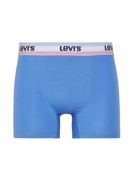 Box Gift 3 Boxer Levis Bleu pour Homme