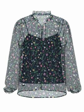 Chemisier Pepe Jeans Gulsen Marina pour Femme