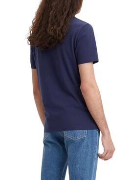 T-Shirt Levis Graphic Crewneck Marina Homme