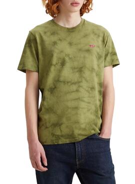 T-Shirt Levis SS Original HM Vert pour Homme