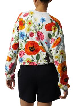 Sweat New Balance Essentials Super Bloom Print