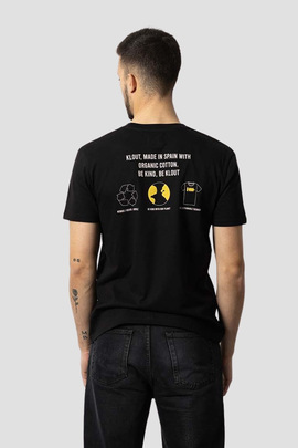 T-Shirt Klout Recycler Noire