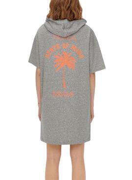 Robe Only Paume Gemma Gris pour Femme