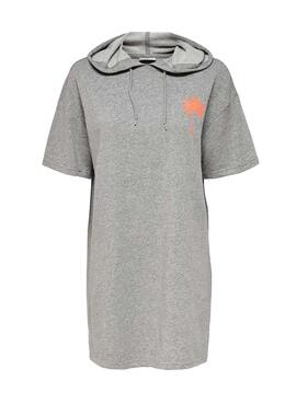 Robe Only Paume Gemma Gris pour Femme