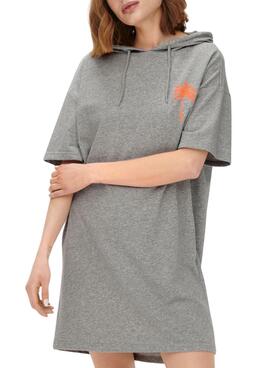 Robe Only Paume Gemma Gris pour Femme