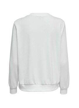 Sweat Only Palma Sport Blanc pour Femme