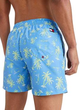 Slip De Bain Tommy Hilfiger Drawstring Impression bleue