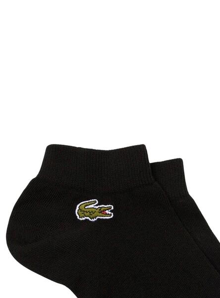 Pack de Chaussettes Lacoste Sport Noires Homme