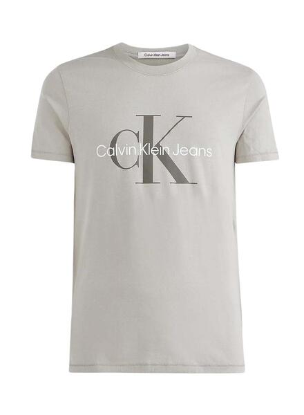 T shirt calvin klein homme gris cheap