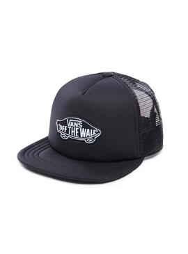 Casquette Vans Classic Patch Trucker Noire pour Garçon