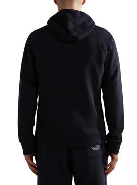 Sweat Napapijri B-Whale Marine pour Homme