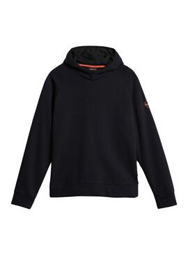 Sweat Napapijri B-Whale Marine pour Homme