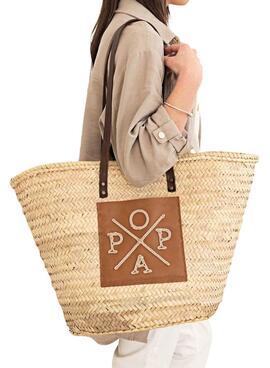 Sac à Main Popa Jennifer Beige pour Femme