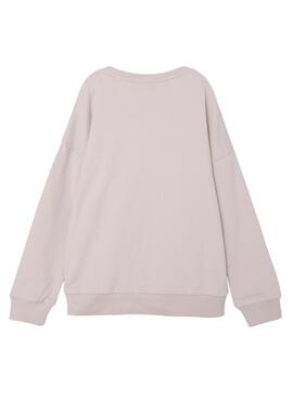 Sweat Name It College Rose pour Garçon