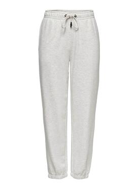 Pantalon Only Feel Beige d'été Pour Femme