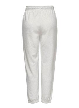 Pantalon Only Feel Beige d'été Pour Femme