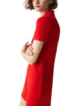 Robe Lacoste EF5473 Rouge pour Femme