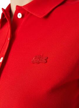 Robe Lacoste EF5473 Rouge pour Femme