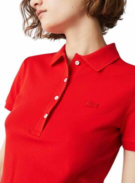 Robe Lacoste EF5473 Rouge pour Femme