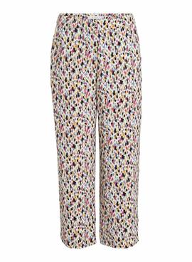 Pantalon Vila Nahla Regular Estampado Multi Femme