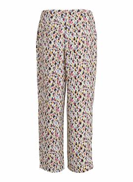 Pantalon Vila Nahla Regular Estampado Multi Femme