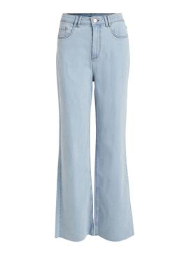 Jeans Vila Wider Jaylah Bleu Femme