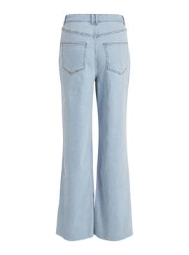 Jeans Vila Wider Jaylah Bleu Femme