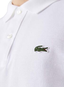 Polo Lacoste Basico Blanc Hommes