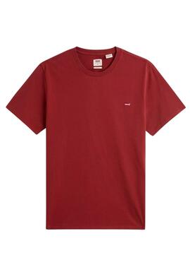 T-Shirt Levis SS Original HM Rouge pour Homme