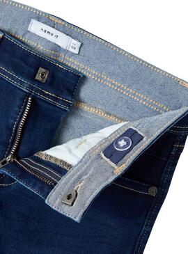 Jeans Name It Slim Fit Obscuro pour Garçon