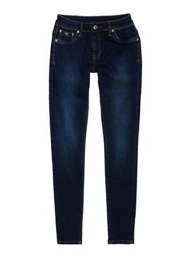 Jeans Superdry Alexia Rinse Blue Femme