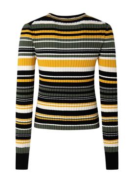 Pull Pepe Jeans Bille Rayures Multicolor Femme
