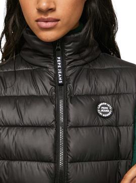 Gilet Pepe Jeans Anna Noire pour Femme