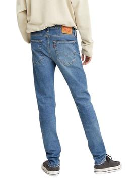 Jeans Levis Skinny Taper Bleu Homme