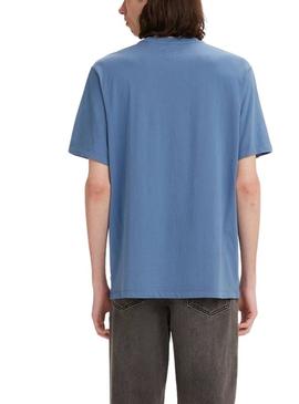 T-Shirt Levis Essential Bleu pour Homme