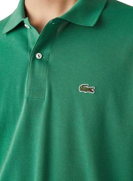 Polo Lacoste Basic Vert pour Homme