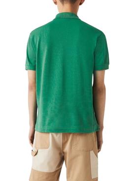Polo Lacoste Basic Vert pour Homme