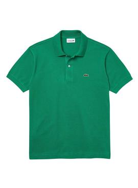 Polo Lacoste Basic Vert pour Homme