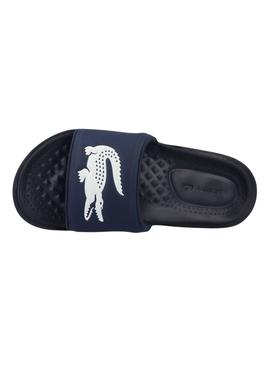 Flip flops Lacoste Dualiste Bleu Bleu Marine pour Homme