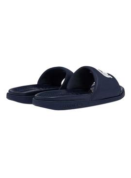 Flip flops Lacoste Dualiste Bleu Bleu Marine pour Homme