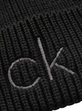 Chapeau Calvin Klein Essential Beanie  Noire Femme