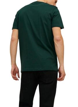 T-Shirt Jack & Jones Iron Vert pour Homme