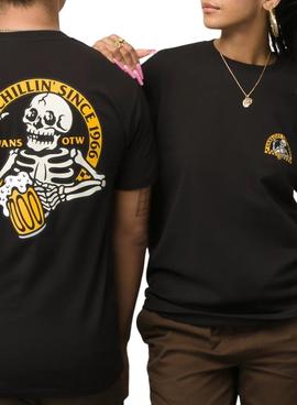 T-Shirt Vans Chillin Since 66 Noire Unisexe