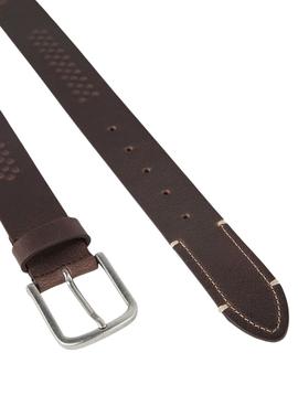 Ceinture Pepe Jeans George brun pour Homme