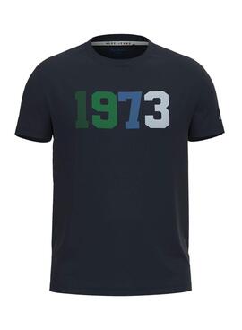 T-Shirt Pepe Jeans Totem Bleu Marine pour Homme