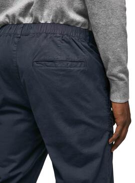 Pantalon Pepe Jeans Jareth Bleu Marine Homme