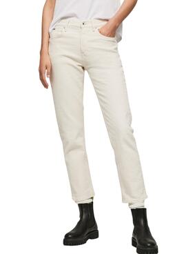 Jeans Pepe Jeans Mary Blanc Femme