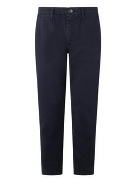 Pantalon Pepe Jeans Charly Bleu Marine pour Homme