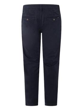 Pantalon Pepe Jeans Charly Bleu Marine pour Homme