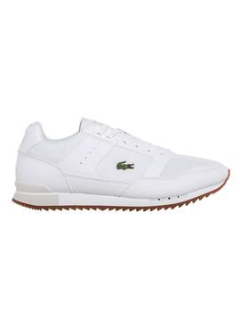 Baskets Lacoste Partner Piste Blancs Homme